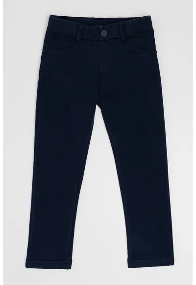 Pantaloni regular fit - Albastru petrol