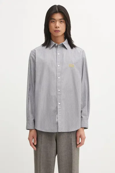 Aries cămașă din bumbac Stripe Poplin Classic