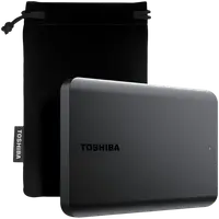 Toshiba External Hard Drive Canvio Basics Excl (2.5 " 2TB, USB3.2 Gen 1, Black)