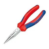 Cleste profesional cu varf lung semirotund si suprafata taietoare Knipex 25 02 160, 160 mm