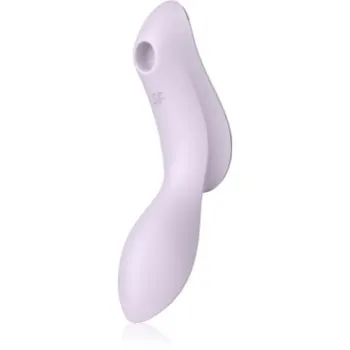 Satisfyer Curvy TRINITY 2 vibrator cu stimularea clitorisului