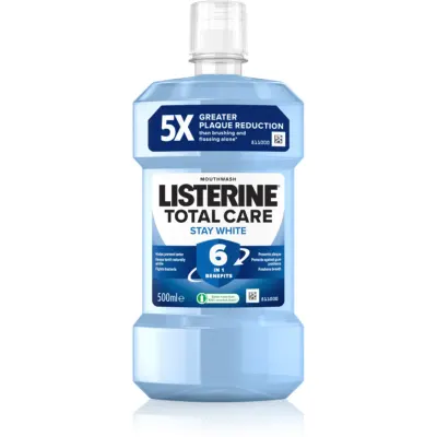Listerine Stay White apă de gură cu efect de albire aroma Arctic Mint 500 ml