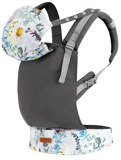 Rucsac ergonomic MoMi - Collet, Flowers