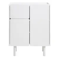 Dulap alb 80x100x40 cm Bera – Unique Furniture