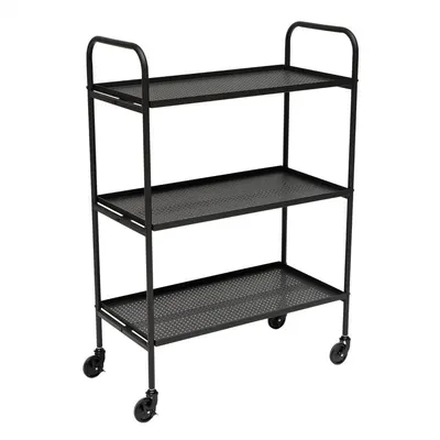 Măsuță de servire cu roți din oțel 37,5x75 cm Maki – OYOY Living Design