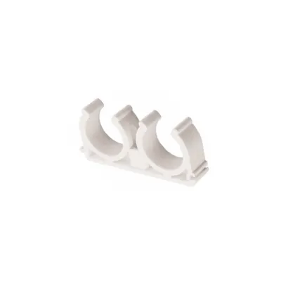 Clema fixare dubla pentru teava cupru-22 mm