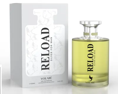 Apa de Parfum Volare Reload Silver, Barbati, 100 ml
