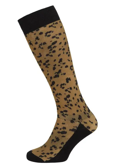 Sosete pentru ski si sporturi de iarna cu animal print