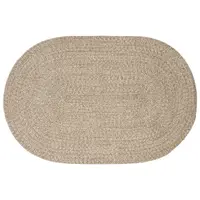 vidaXL Covoare de zonă Alb 122 x 183 cm Iută