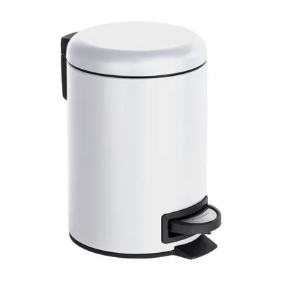 Coș deșeuri Wenko Leman, 3L, alb