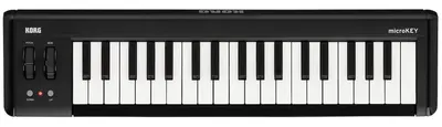 MIDI controller-sintetizator Korg - microKEY2 37, negru