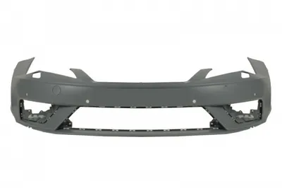 Bara fata, cu orificii pentru spalarea farurilor, numar orificii senzori: 4, grund, certificate THATCHAM potrivit SEAT LEON 5F 01.17-12.19