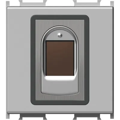 BIOPASS Intrerupator digital cu amprente, 3A, argint, TEM Modul TEM-EM71ES-U