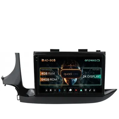 Navigatie 2K Opel Mokka (2016-Prezent), Android, S-Quadcore 4GB RAM + 64GB ROM, 9.5 Inch - AD-BGS90042K+AD-BGRKIT250
