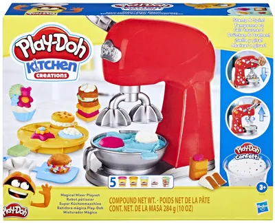 Set cu plastilină Play-Doh Kitchen Creations - Mixer magic