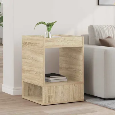 vidaXL Masă laterală Stejar Sonoma 40 x 40 x 56 cm Lemn prelucrat