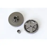 Ansamblu ambreiaj Micul Fermier cu pinion si tambur, pentru drujba 2T 52cc