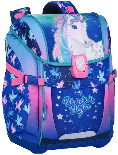 Ghiozdan Colorino Ferbie Led - Unicorn