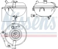 Vas Expansiune Racire Potrivit Audi A3, Q2, Q3, Q5, Tt; Seat Ateca, Leon, Leon Sc, Leon St, Tarraco; Skoda Karoq, Kodiaq I, Octavia Iii, Superb Iii, Yeti; Vw Atlas, Golf Alltrack Vii 05.08-