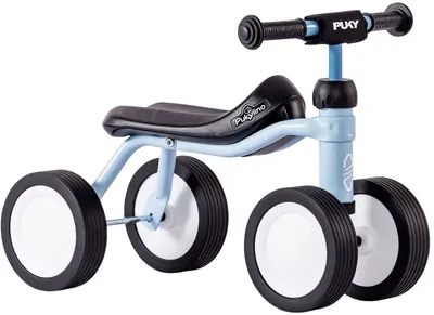 Bicicletă cu 4 roți Puky - Pukylino, albastru retro