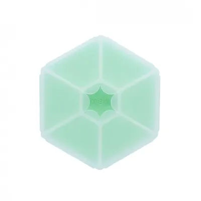 Cutie snack hexagon snackle cu 6 compartimente Melii mint