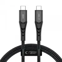 Cablu Date si Incarcare USB-C - USB-C Tech-Protect UB11T Ultraboost, 100W, 1m, Negru