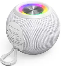 Difuzor portabil Hama - Ball Shape Speaker, alb
