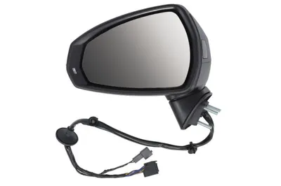 Oglinda laterala stanga electric, asferic, cu incalzire, asistenta banda, grund, rabatare electrica, semnalizator potrivit AUDI A3 8V 04.12-05.20