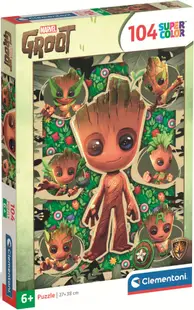 Puzzle pentru copii Clementoni din 104 piese - Eu sunt Groot