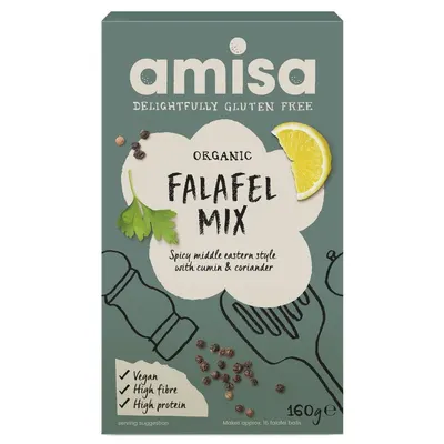 Mix pentru falafel bio 160g Amisa