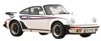 Model de colecție NOREV Contemporan: Automobile - Porsche 911 Turbo 3.3 1980 Alb