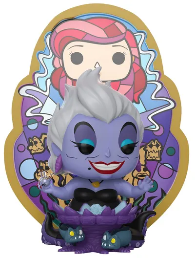 Figurină Funko POP! Deluxe: The Little Mermaid - Ursula (Stained Glass) #1638