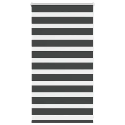 Gossi jaluzea tip zebra neagra latime tesatura 65,9 cm poliester