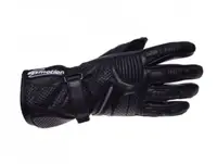 Manusi moto piele lungi, culoare negru, marime M