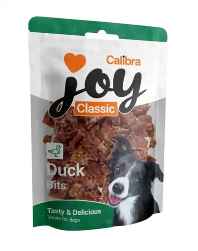 Calibra Joy Dog Classic Duck Bits gustări semi-umede din rață pentru câini 250 g