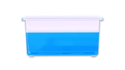 Vas transparent de laborator cu capac, 6 litri