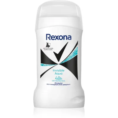 Rexona Invisible Aqua antiperspirant puternic impotriva petelor albe si galbene 50 ml