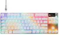Tastatură mecanică SteelSeries - Apex Pro TKL Gen 3, OmniPoint, RGB, albă