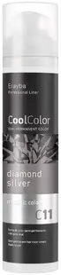 Erayba CoolColor Pigment pentru păr, C11 Diamond Silver, 100 ml