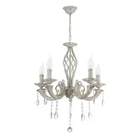 Candelabru Pandora Alb Vintage 5xE14 60W