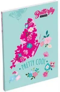 Notebook Lizzy Card Cute Butterfly - A7