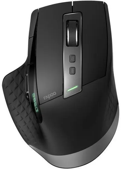 Mouse RAPOO - MT 750S Multi-mod, optic, wireless, negru