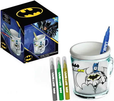 Suport pentru creioane Disney - Batman, de colorare