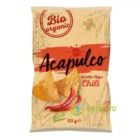 Tortilla Chips cu Chili Ecologice/Bio 125g