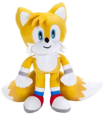 Figurină de pluș SEGA Games: Sonic the Hedgehog - Tails, 30 cm