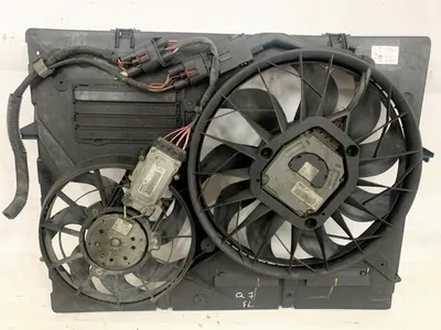 Electroventilator 7L0121203J Audi Q7 facelift (2010-2015) [4L] 3.0 tdi CJGA
