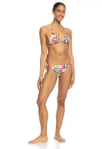 Costum de baie cu doua piese - Verde/Roz