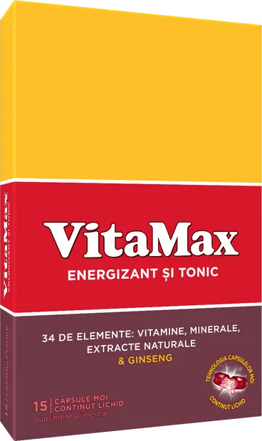 Vitamax, 15 capsule, Perrigo