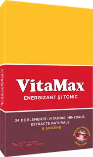 Vitamax, 15 capsule, Perrigo