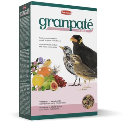 Hrana pentru Pasari Padovan Granpatee cu Fructe 1 kg